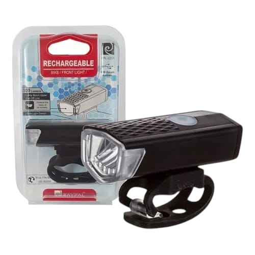 [503335 K-3368] Luz Cob de Bici Recargable Delantera RLP-2255 K-3368