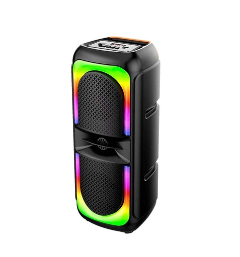 [7796350512746] Parlante Bafle 2*4" con Karaoke BT Fm Usb RS-2410 (38x16cm)