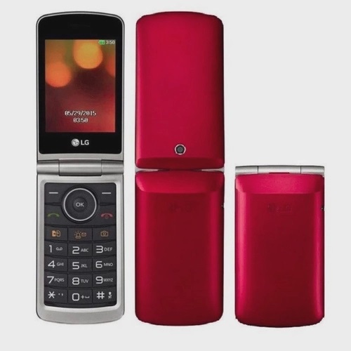 [1036664 505385] Celular con Tapita LG G360 Dual Sim 3" (Rojo)