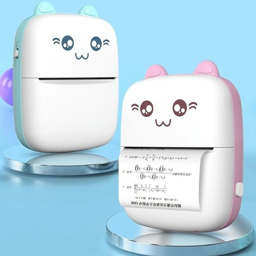 [6290132584620 822451] Mini Impresora Inalambrica Bluetooth Termica (10x8x4cm)