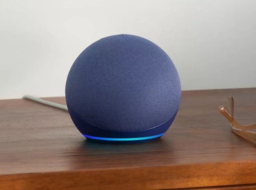 [840080527079] Parlante Bluetooth Inteligente Amazon Echo Dot 4 Alexa 5ta gen Azul