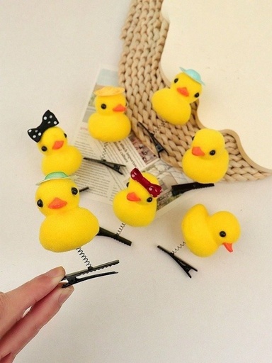 [503753] Hebilla Patito Kawaii (sombrero, rosa, corona) PACK x 100u aprox