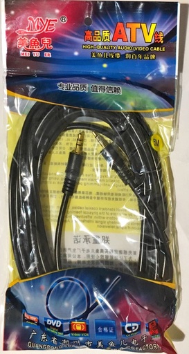 [500072 6290132558232] Cable mini plug 5m MYE-3550