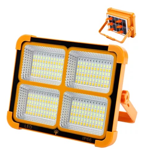 [6290132588192] Reflector Luz Portatil Solar Exterior Led Usb TGD04