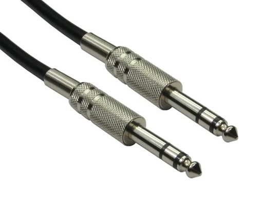 [CB180] Cable Audio Jack 6,35mm a Jack 6,35 3M