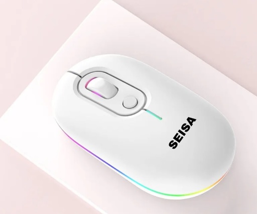 [6290132590058] Mouse Inalambrico Recargable Dual 2.4G y BT DN-N615