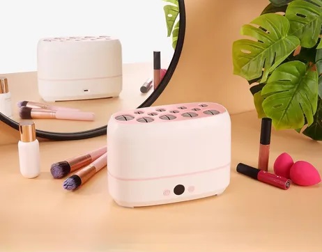 [6973369821507] Secador Brochas Maquillaje Recargable 10W LS-125