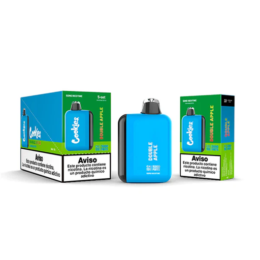 [695682285243] Vaper Vapeador Electronico Cookies 15000 Puff (Manzana)