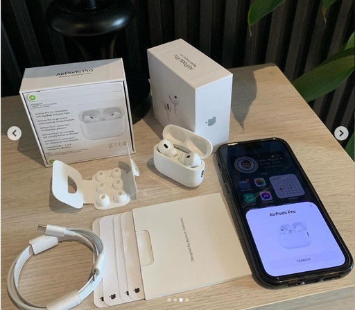 [195949052507] Auricular Bluetooth Airpods Pro Iphone 2da Generacion (Replica)