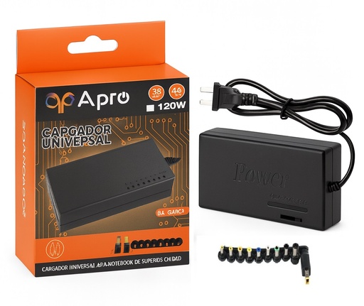[6921056132153] Cargador Universal de Notebook Apro con ficha Yoga