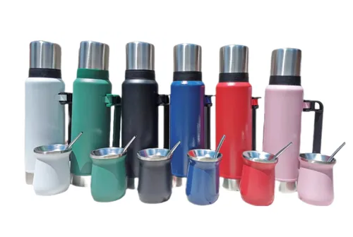 [504682] Combo Termo + Mate (260ml) Classic 1.3L Negro