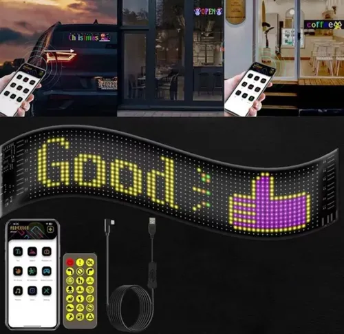 [6920425123642] Cartel Led Flexible Programable (7x17cm)