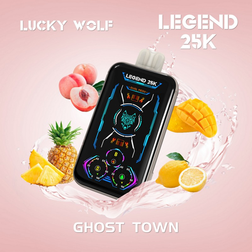 [5060521438282] Vaper Vapeador Electronico Lucky Wolf 25000 Puff (Frutal)