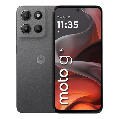 [0840023280887 280955] Celular Motorola G15 XT2521-2 4gb 128gb (Gris)