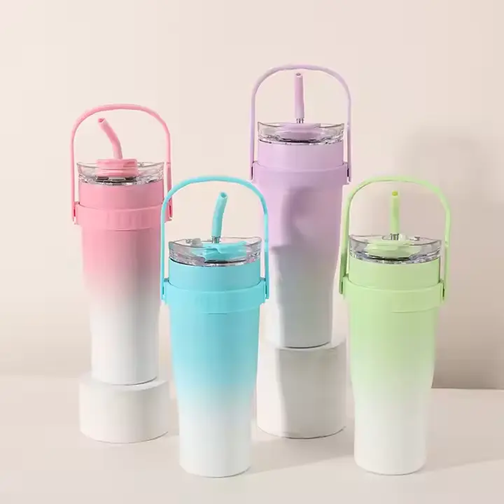 [504778] Vaso Quencher con Soporte para Celular 1.2L (Lila)