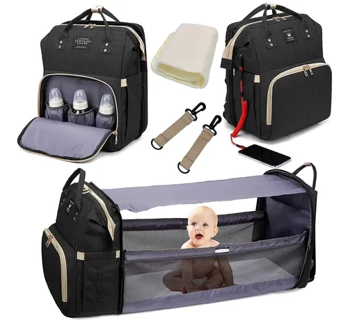 [MMB-4232 MELECH768] Mochila Maternal Multifuncion Cuna Cambiador