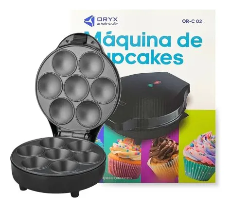 [OR-C02] Maquina de Mini Cupcakes Antiadherente Oryx
