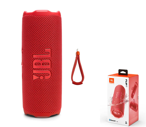[504855] Parlante Portatil Bluetooth JBL Flip 7 Rojo (Replica)