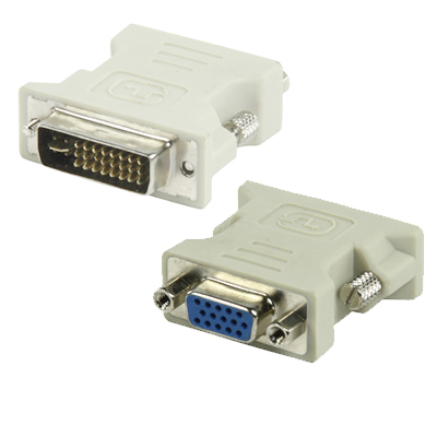 [500039 CB114] Adaptador DVI-I Macho a VGA Hembra (24+5 pines)