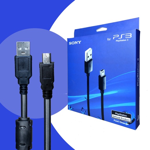 [1250027413508] Cable PS3 Sony 1.5m con Caja