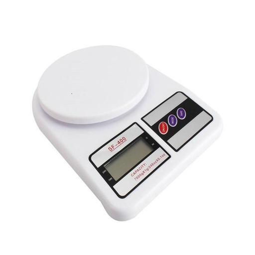 [500085 156951 362295 588502] Balanza de Cocina 1g a 10kg SF-400 / SV-10