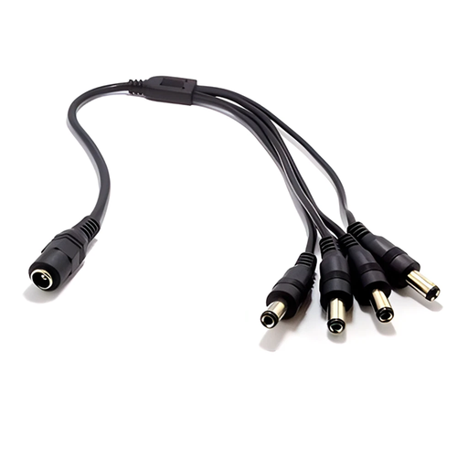 [503061 XC-KD124] Cable DC 1 hembra a 4 machos