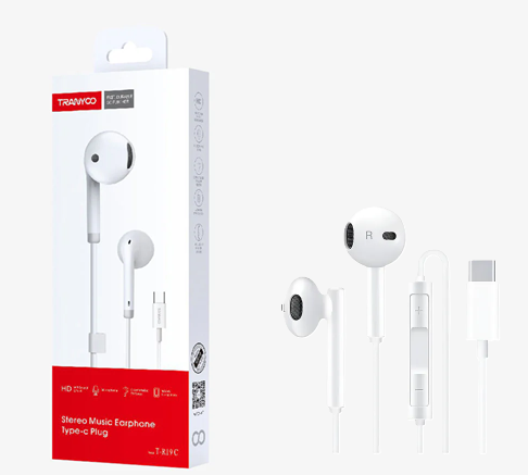 [6970791126651] Auricular Intra Manos Libres Tipo C Tranyoo T-R19C