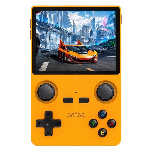 [6971154278017] Consola de Juegos Portatil Powkiddy X35S 128gb 3.5" Multiplataforma Naranja