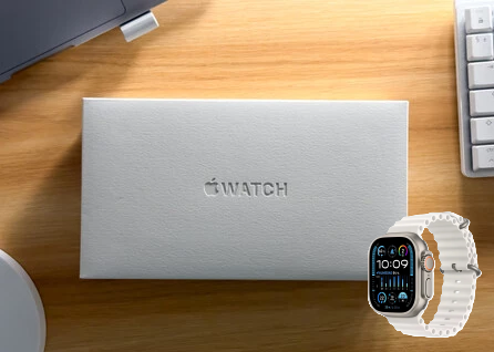 [504884] Reloj Inteligente Smartwatch Monitor Cardiaco Deporte Apple Watch Ultra 2 (replica) Blanco