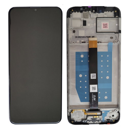 [302044] Modulo Motorola One Fusion con marco, buzzer, parlante, flex botones Original (RN)