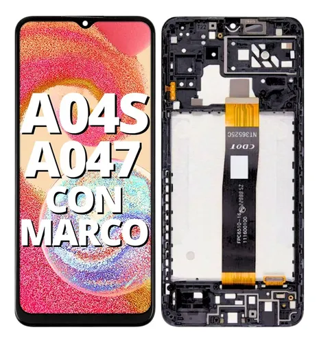 [302017] Modulo Samsung A04s / A047 con marco, buzzer, parlante, flex botones Original (RN)
