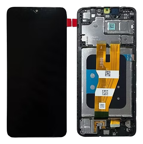 [302019] Modulo Samsung A05 / A055 con marco, buzzer, parlante, flex botones Original (RN) (no le va a android 15)
