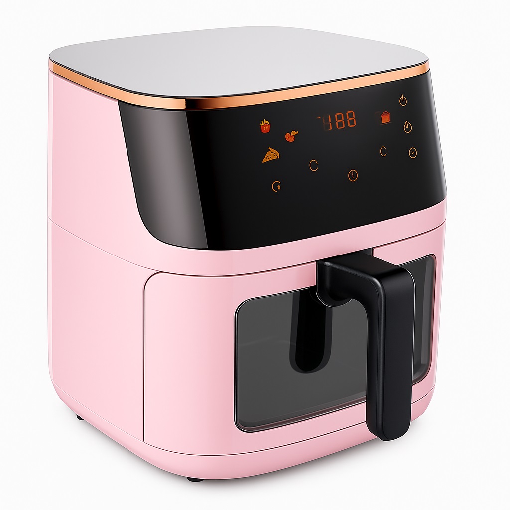 [FRE-5809] Freidora de Aire XL 10 litros (sin aceite) 1400W Rosa
