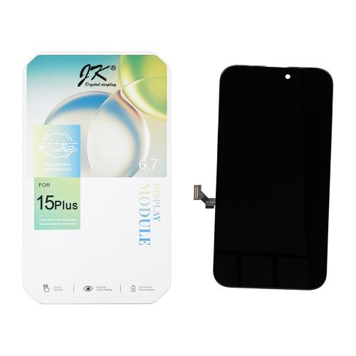[505012] Modulo Iphone 15 Plus negro (ORIG) IC Removible JK