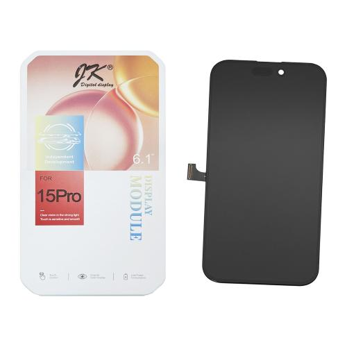 [505014] Modulo Iphone 15 Pro negro (ORIG) IC Removible JK