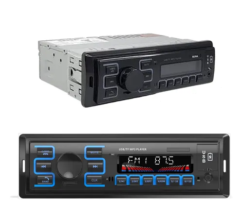 [6290132571262] Stereo frente fijo Bluetooth Usb Micro Sd Aux FM Seisa QM-2210