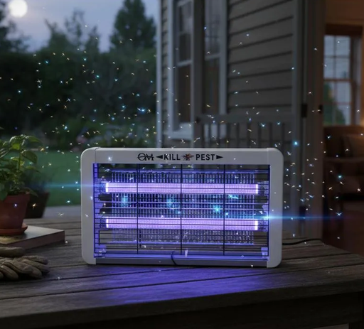 [OM-3020] Lampara Mata Mosquitos 220v 20W OM-3020 (40x24cm)