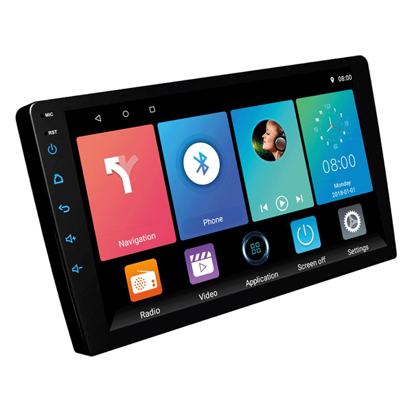 [6290132589489] Stereo Fijo con Pantalla Android Multimedia 10" 2gb 64gb BT Gps Mp3 Usb FM QM-1004B