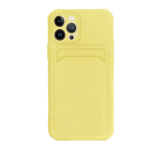 [105029] Tpu Blando Tarjetero Xiaomi Note 14 4G Amarillo