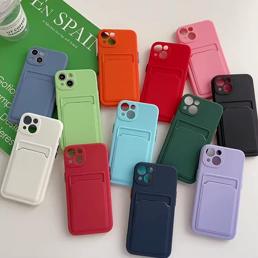 [105039] Tpu Blando Tarjetero Samsung A05 Rosa