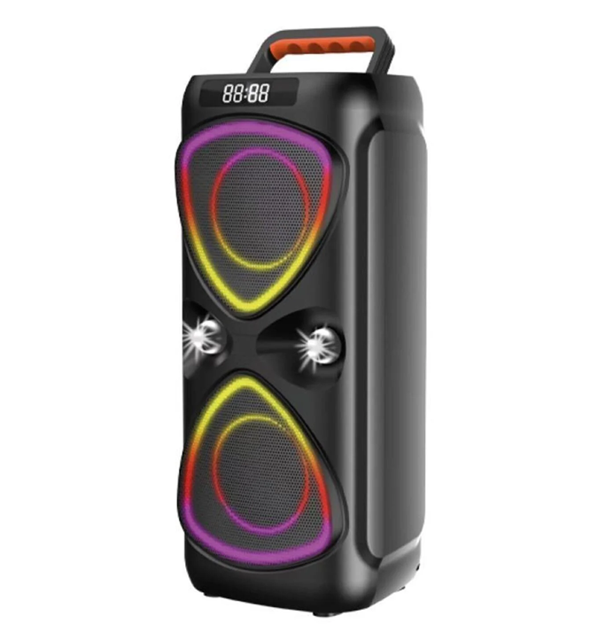 [7796350520819] Parlante Bafle 2*4" con Karaoke BT Fm Usb RS-4219 (45x20x19cm)