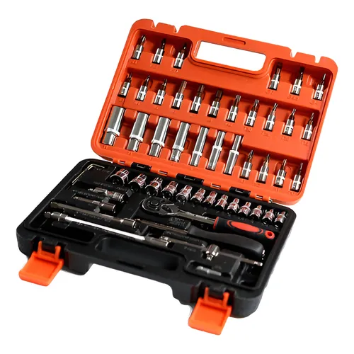 [130T03] Set Puntas Destornillador Tubos Llave T 53pcs