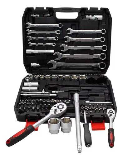 [130T05] Set Puntas Destornillador Tubos Llave T 82pcs