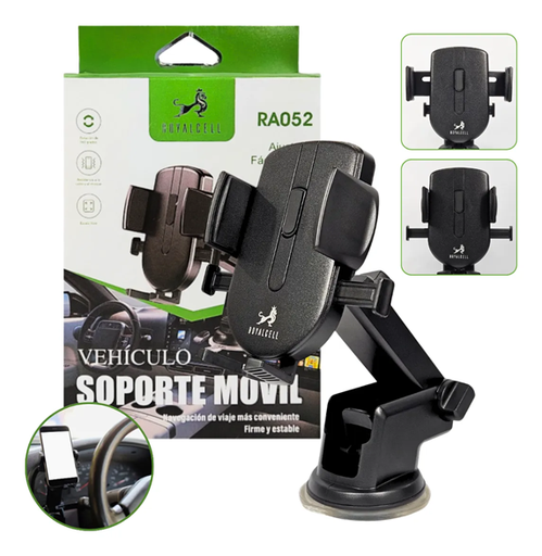 [7796350512241] Soporte Universal de Celular o GPS 360° con Sopapa RA052