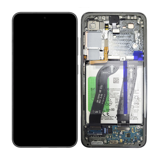 [505199] Modulo Samsung S23 con marco negro (ORIG Gold Edition)