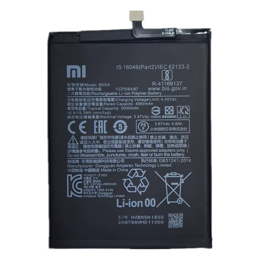 [B1359] Bateria Xiaomi Poco M3 Pro / Redmi Note 10 5G BN5A Original