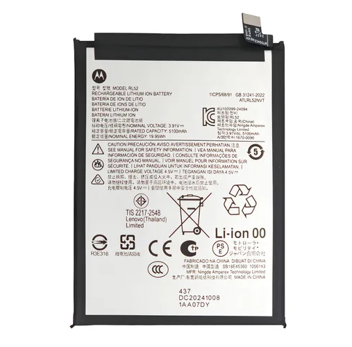 [718293138887] Bateria Motorola E15 / G05 / G15 RL52 Orginal (SERVICE PACK)