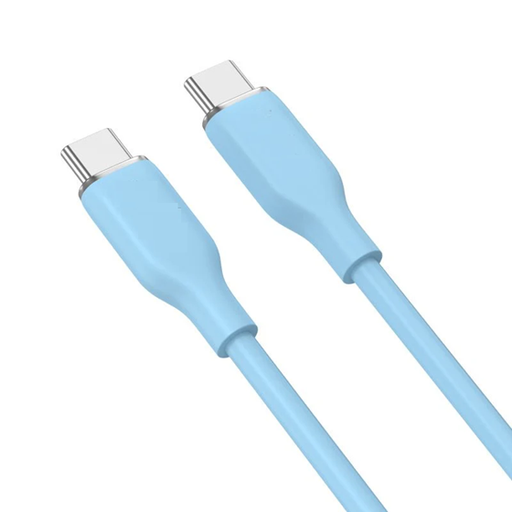 [7796350520512] Cable de Datos Carga Rapida Tipo C a Tipo C 5A Royalcell 45W RC-5022 1m