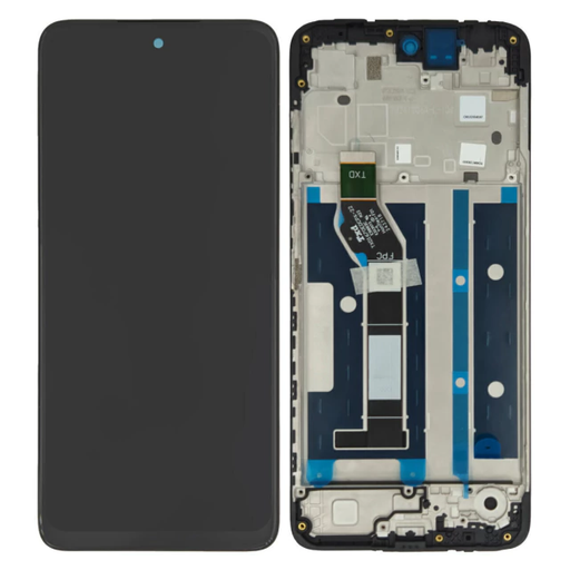 [505272] Modulo Motorola Moto E15 con marco negro (ORIG)