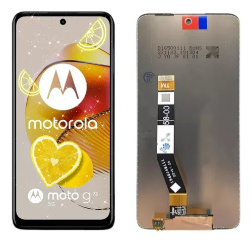 [505240] Modulo Motorola Moto G32 / G73 negro (ORIG Premium)